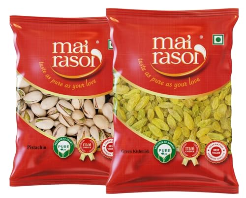 See full amazon price history chart for MAI RASOI Dry Fruits Combo 1Kg Roasted Salted Californian Pistachios Pista 500g, Golden Green Seedles Long Raisin Kishmish 500g MAI RASOI Dry Fruits Combo 1Kg Roasted Salted Californian Pistachios Pista 500g, Golden Green Seedles Long Raisin Kishmish 500g (B0CLD16TPZ) Amazon Price History, Amazon Price Tracker