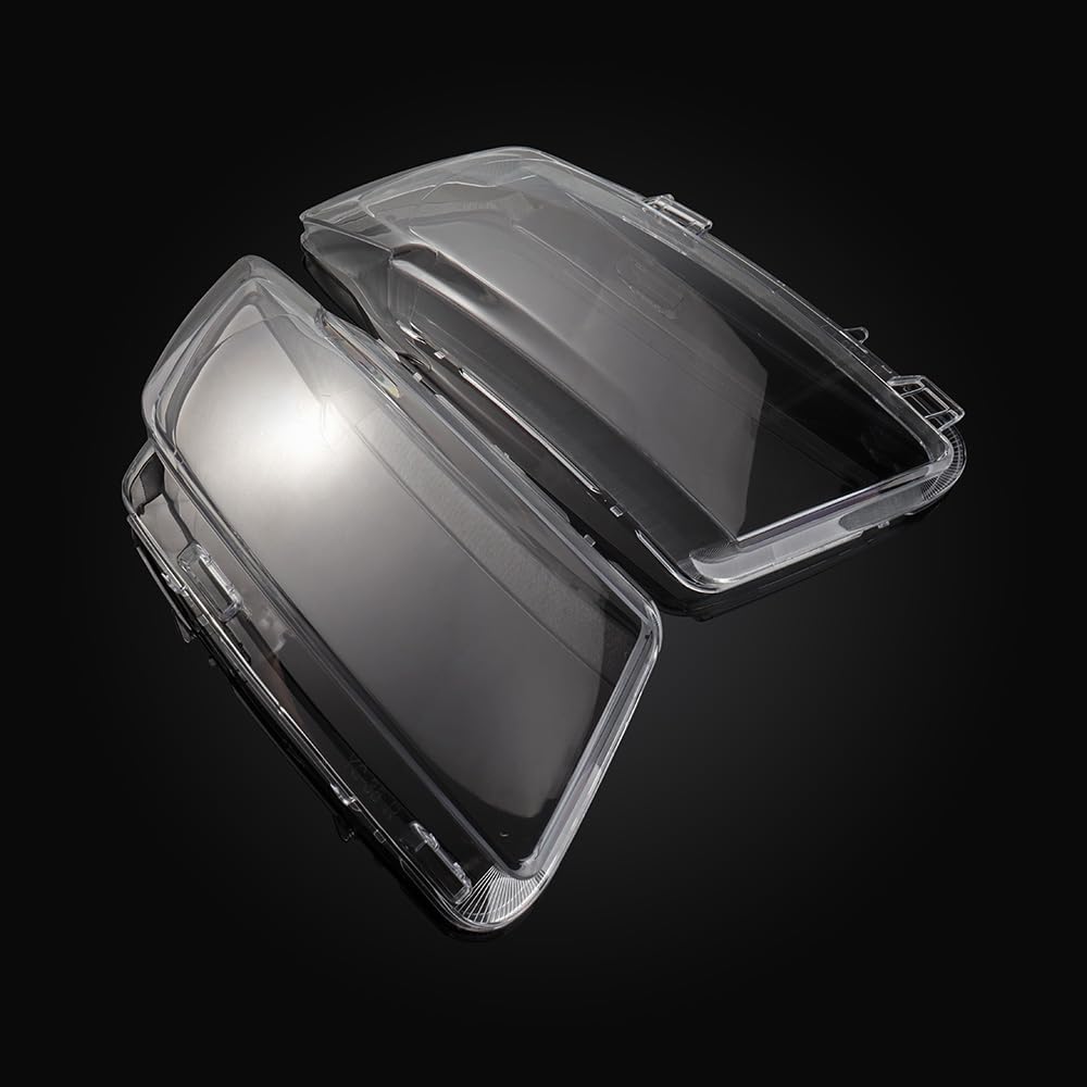 Astra Depot Compatible for 2011-2013 Jeep Grand Cherokee Headlight 55079379AF 55079378AF Left Right Transparent Headlamp Lens Cover