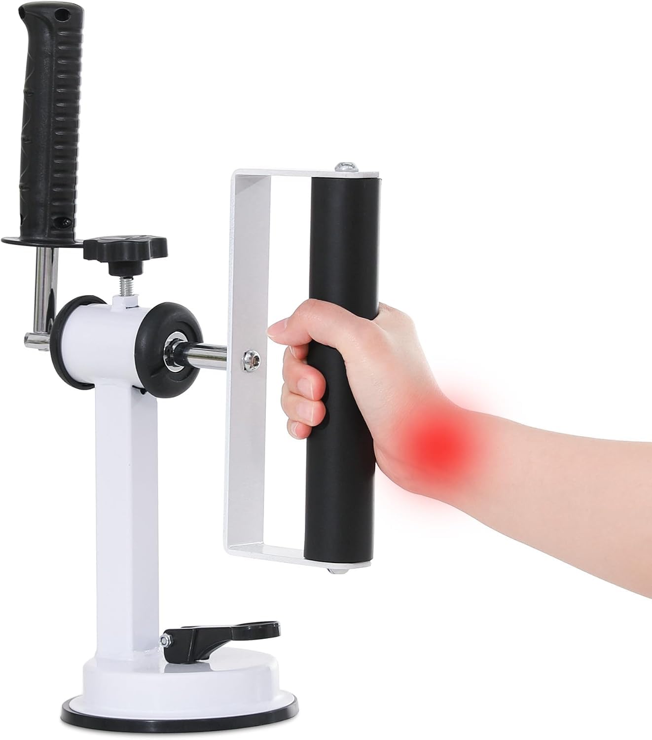 Macchina Per Esercizi Di Riabilitazione Del Polso, Attrezzo Per Allenamento Di Mano/avambraccio Con Resistenza Regolabile, Per Pronazione E Supinazione, Per Il Recupero Da Lesioni Al Polso.