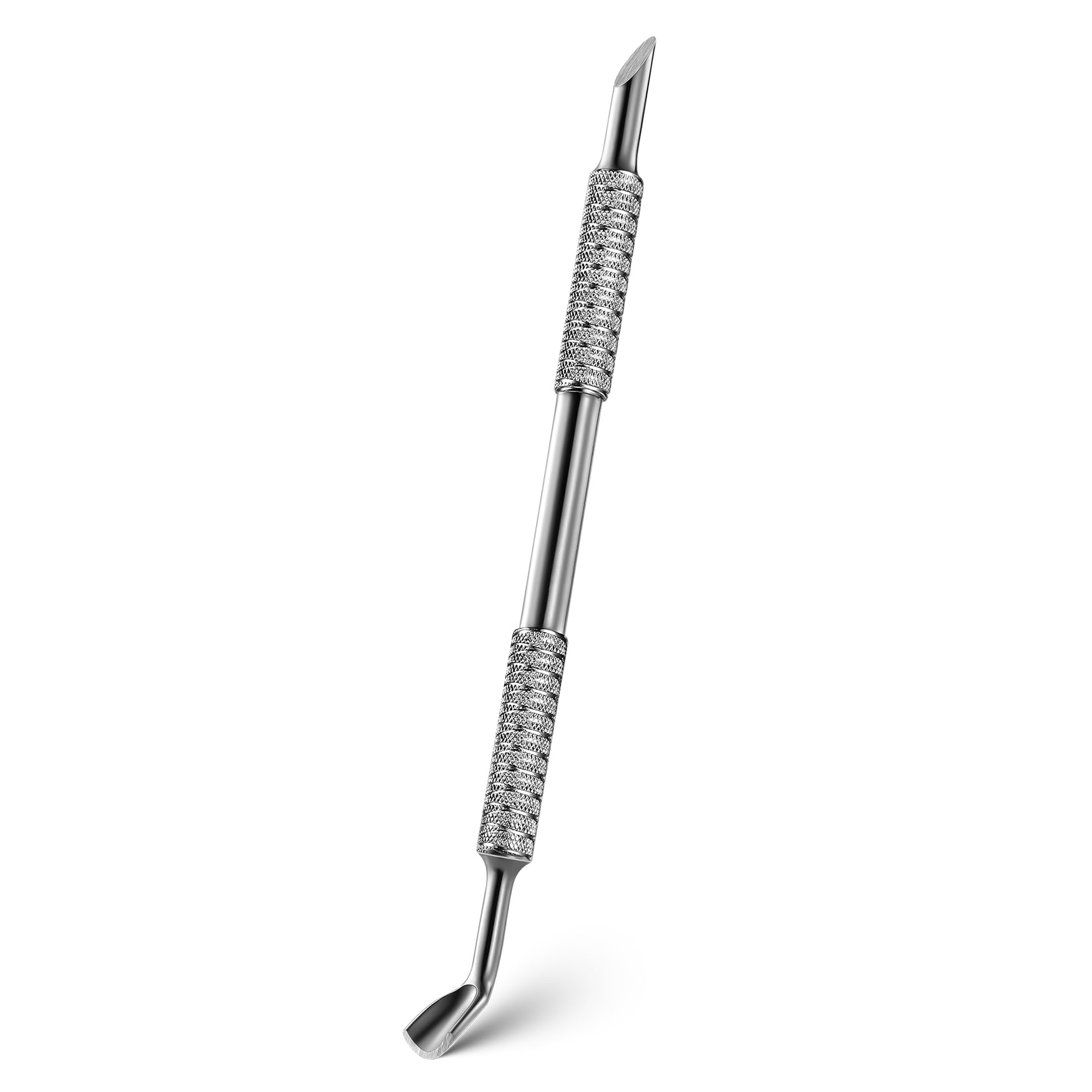 Stainless Steel Cuticle Pusher, BALUCA Horseshoe Shaped Double-Ended Cuticle Sticker – The Ultimate Nail Technician’s Sidekick for Perfect Manicures and Pedicures