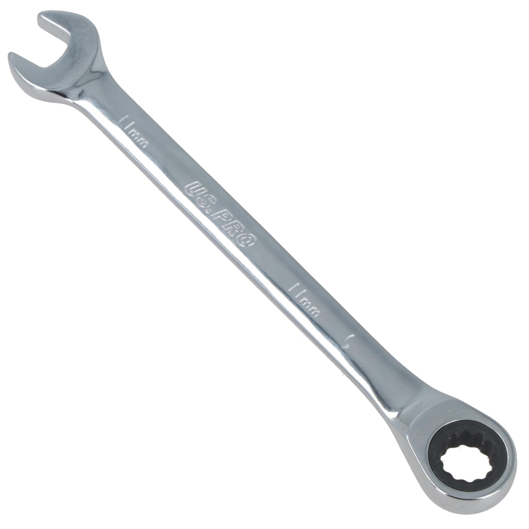 AB Tools-US Pro 11mm Metric MM Combination Gear Ratchet Spanner Wrench 72 Teeth