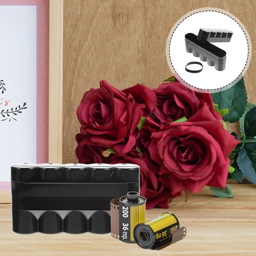 Carretes de película listos para viajar en este organizador de transporte BESPORTBLE 7
