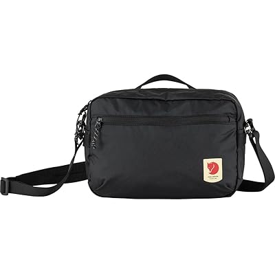 Fjallraven High Coast Crossbody Handbags Black, Mesh/Nylon/Polyamide