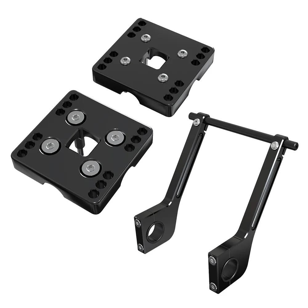 Placa Navegación GPS Móvil para ER6N para Ninja 650/400/300 para VERSYS 1000/650 Montaje GPS(12MMHolder Bar Clamp)