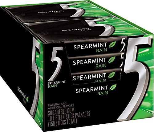 5 Gum Sugar Free Gum Rainspearmint 15 Buy Online In Mongolia At Desertcart