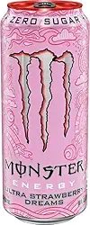 Energético Monster Ultra Strawberry Dreams 500ml Importado