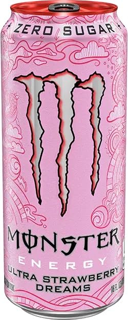 Energético Monster Ultra Strawberry Dreams 500ml Importado