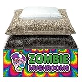 Zombie Mushrooms CVG Mushroom Substrate Bag, 5lb Mega Bag, Pasturized, Coco Coir + Vermiculite + Gypsum, Pre-Hydrated and Ready to Use (Dry Mushroom Subrate Mix)
