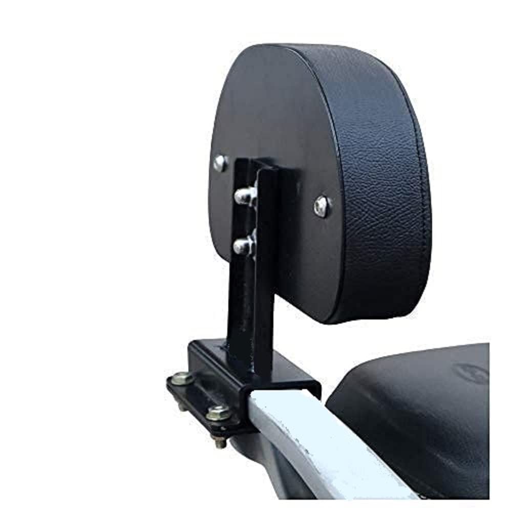 Gate 7 Metallic Heavy Rust Proof Comfortable Backrest with Cushion for Honda Activa Scooty,Black, Set of 1 (All Models)-image-23