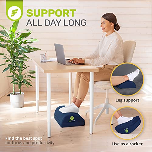 ErgoFoam Foot Rest For Under Desk At Work Chiropractor