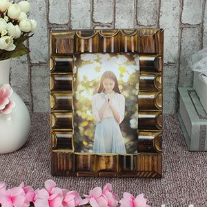 MiniWall 5678 pollici bamboo legno massello photo