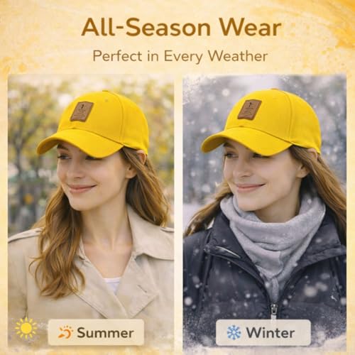 Image of Baseball Cap for Men Original Adjustable Unisex Cap, Mens Caps Stylish, All Sports Type Caps or Hats, Free Size, UV Protection, Sports Cap for Men's, Outdoor Casual Wear (Pack of 1)