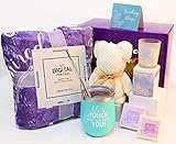 HOOMUU Get Well Soon Gifts for Women - Self Care Package Gift Baskets for Her - Feel Better Gifts fo