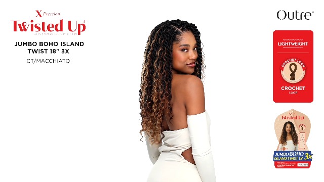 Amazon.com : Outre X-Pression Twisted Up - Jumbo Boho Island Twist