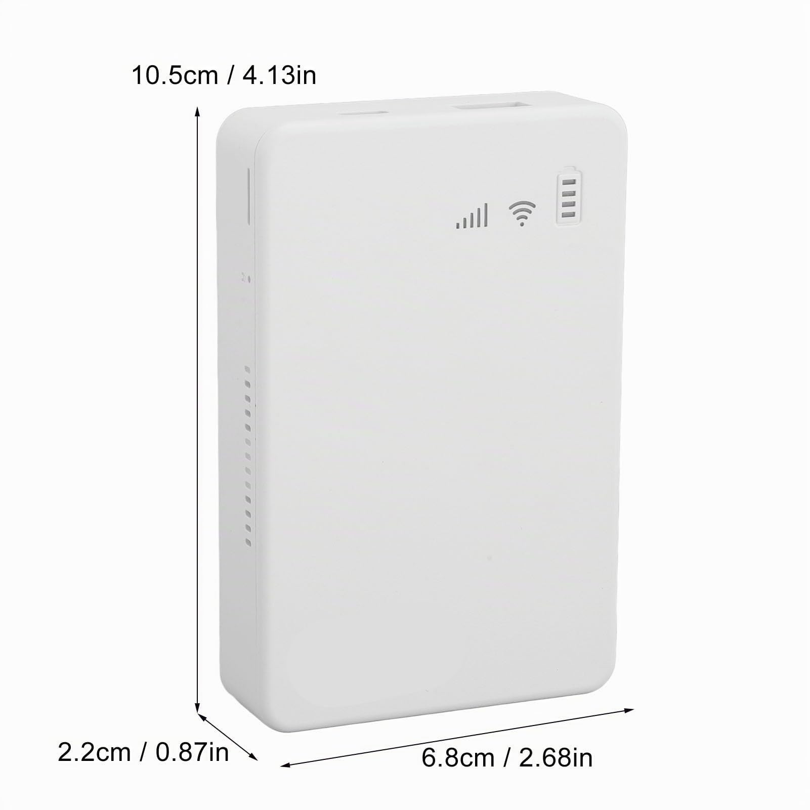 Hotspot Mobile 4G LTE, 5G débloqué, Appareil Hotspot WiFi Mobile Haute Vitesse 300Mbps avec Emplacement pour Carte SIM, Batterie 10 000 MAh, Modem Routeur WiFi Portable pour Voyage