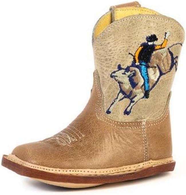 ROPER Western Boots Boys 8 Seconds Leather Tan 09-016-7912-8801 TA