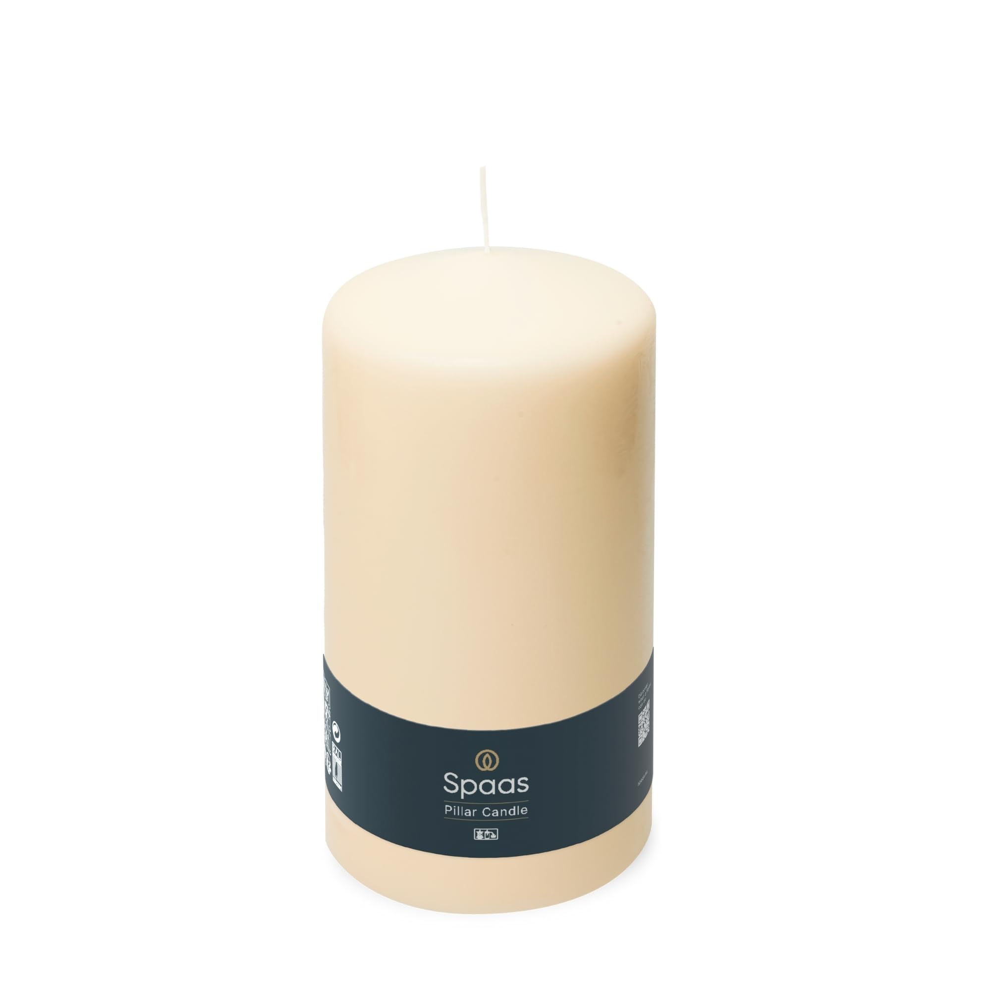 Spaas Unscented Pillar Candle