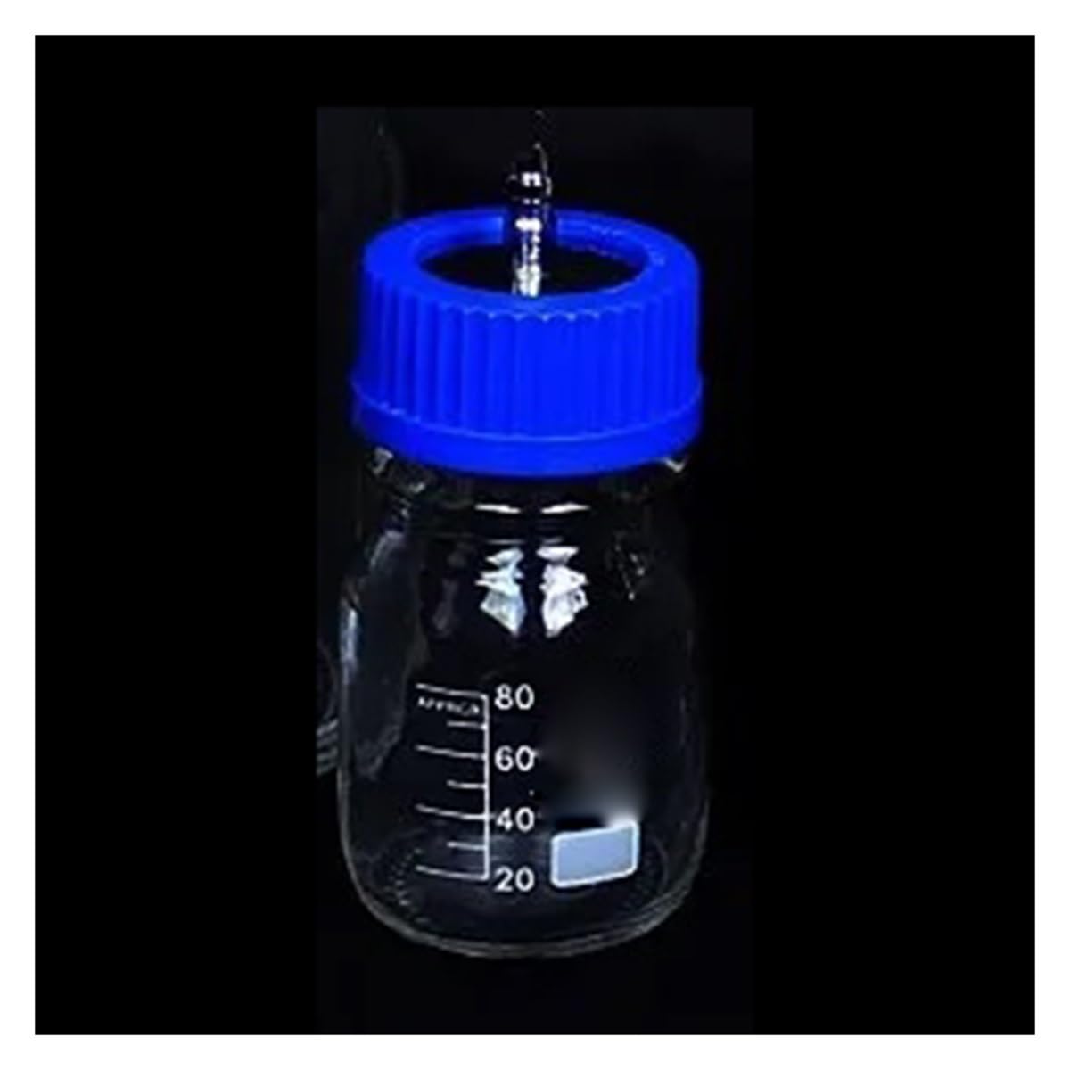 Tappo in acciaio inossidabile for bottiglia di vetro for reattore fermentazione, unidirezionale, bidirezionale, tridirezionale, 100/250/500/1000 ml Attrezzature da laboratorio