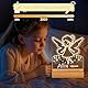CENOVE Personalisiertes Nachtlicht für Babys, Elf Individuelle Nachttischlampe für Kinder, Personalisierte Geschenke Kinder, Babygeschenk, Geschenk zur Geburt