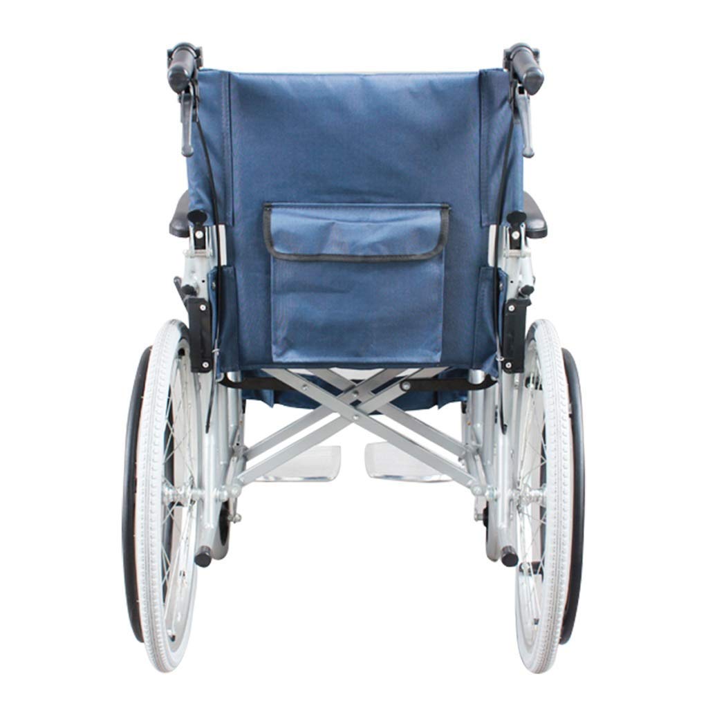 Sedia a rotelle,Ausili per la deambulazione del carrello per disabili pieghevoli multifunzione portatili