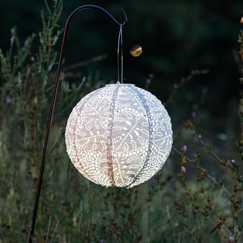 Lanterne solaire extérieure Allsop résistante aux intempéries et UV