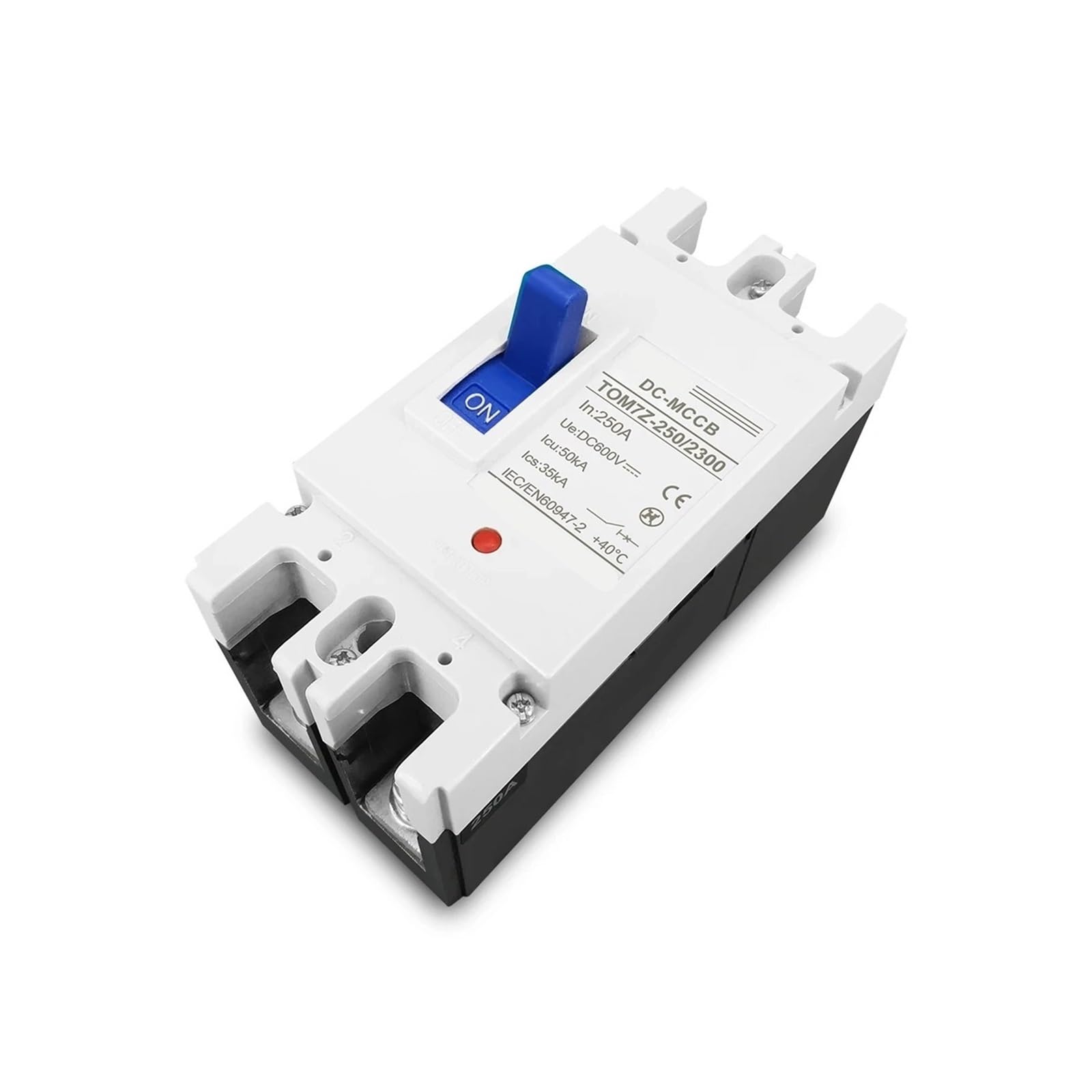 Interruttore Di Protezione Da Sovraccarico Con Interruttore Automatico Scatolato 2P DC MCCB 600V For Sistemi Fotovoltaici Fotovoltaici(125A)