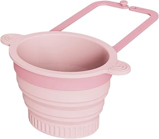 Colector de comida para fregadero | Utensilios de cocina de silicona plegable montado en la pared | Cesta de filtro de drenaje del fregadero - Para limpieza Preparación Cocina Mezcla Bayas Camping