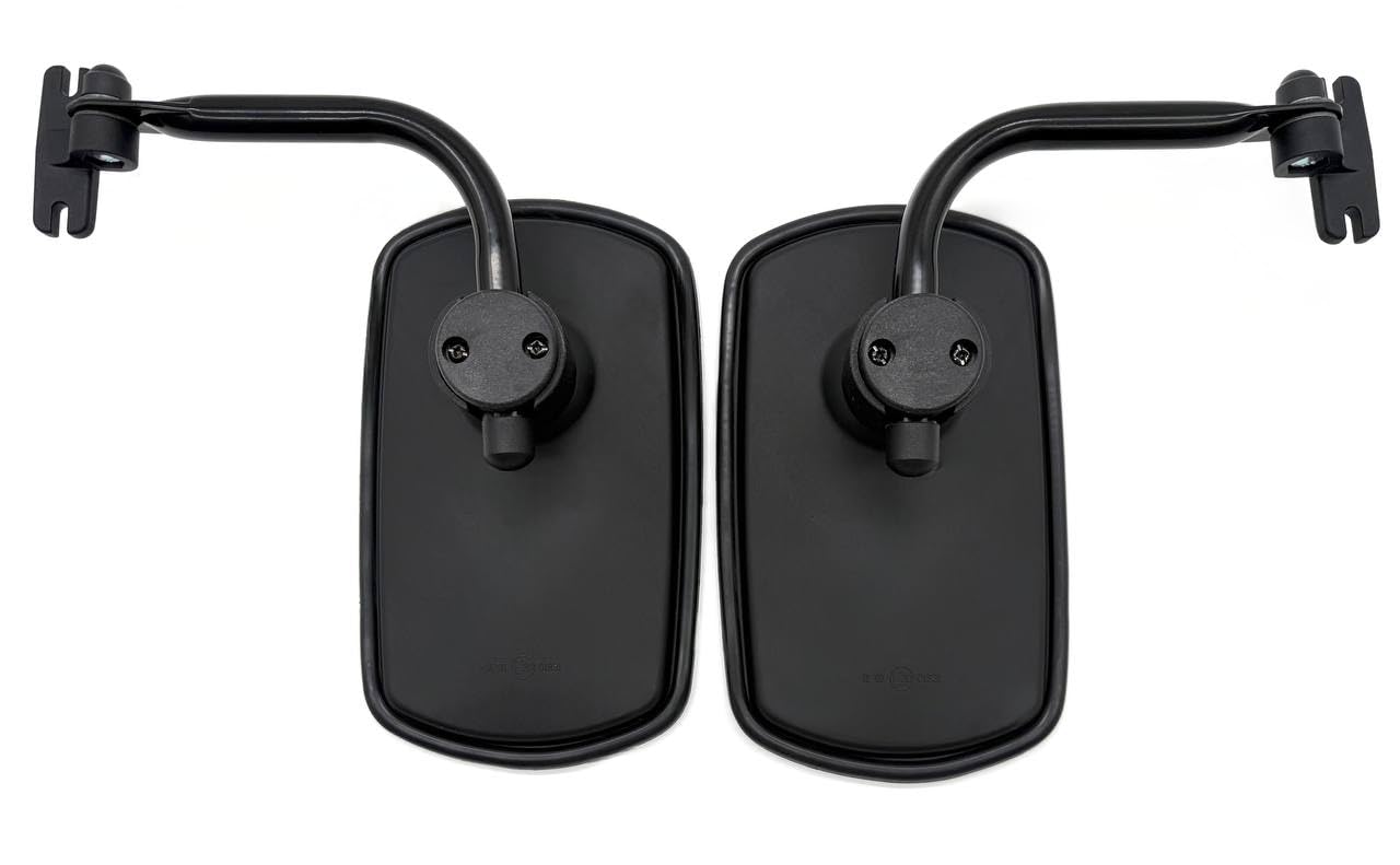 Juego de 2 soportes para espejo retrovisor exterior (260 x 160 mm, diámetro 14-23)