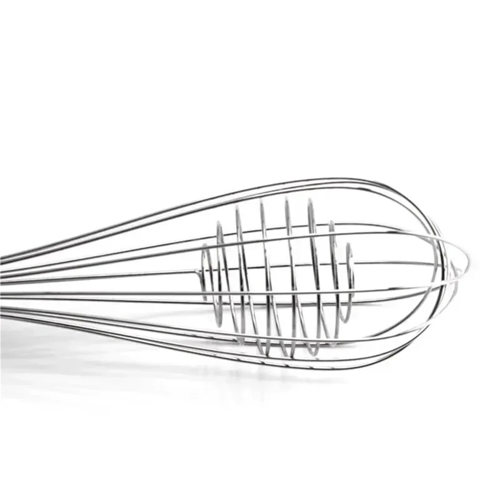 3 pezzi frullatore manuale for uova con manico in legno sbattitore a mano in acciaio inossidabile for pasta, crema, agitazione, frusta, cottura, utensili da cucina Per Cucina