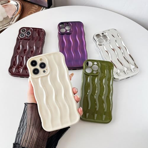 Coque pour iPhone 13 Pro Max coque de téléphone souple argent
