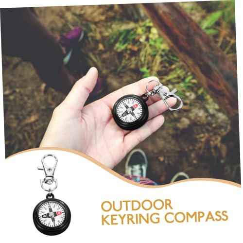 Brújula mini de bolsillo tipo llavero para camping miniatura 3