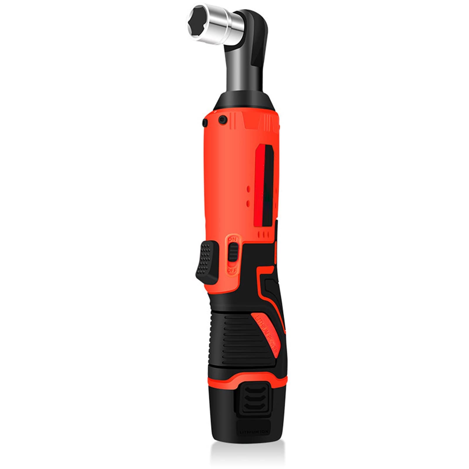Clé À Cliquet Électrique sans Fil, 36V 850N.M Clé À Cliquet Électrique, Léger Ensemble D'outils Électriques avec Chargeur Rapide Tournevis 9 Douilles (Color : B)