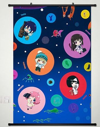 Home Decor Anime Hot Noragami Yato Cosplay Wall Scroll Poster Fabric Painting 23.6 X 35.4 Inches-006
