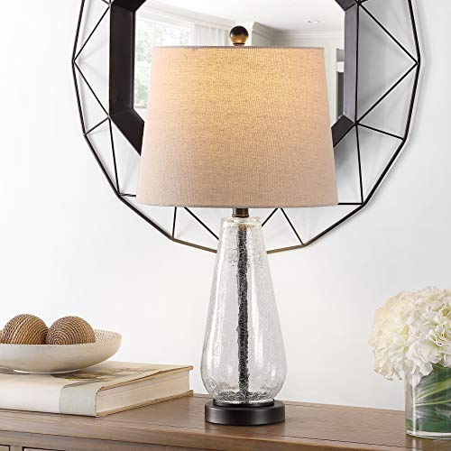 Lámpara de Mesa SAFAVIEH Naila Vidrio Transparente 66 cm miniatura 2