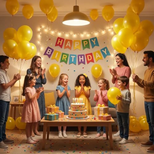 Image of Yellow Balloons Arch Kit,130pcs Light Yellow Balloons Garland