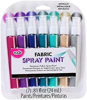 Tulip I Love to Create Fabric Mini Spray Paint Kit-Metallic