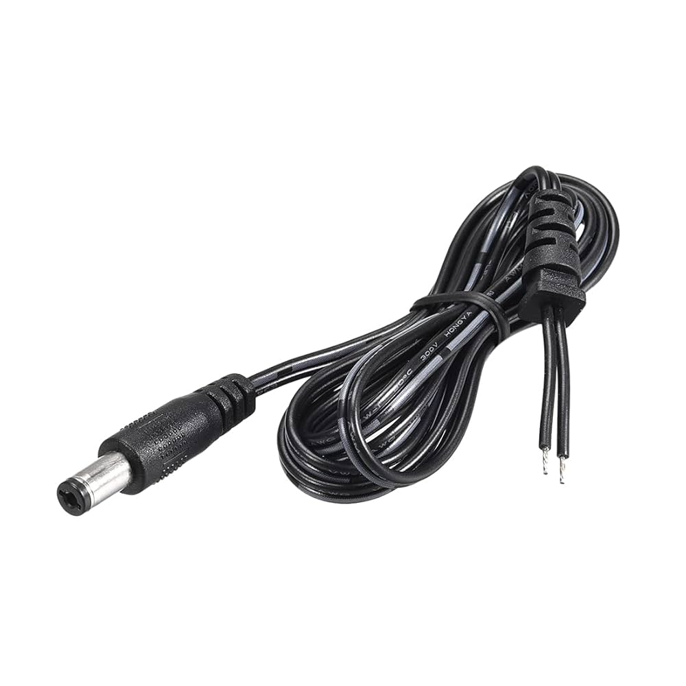 mm★ uxcell 1.2M/4FT 4.0mm x 1.7mm 2A Male Plug DC Power Adapter