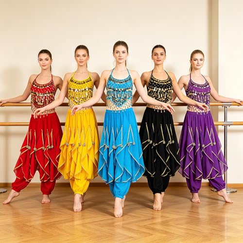 Costume de danse orientale de haute qualité pour spectacles et fêtes