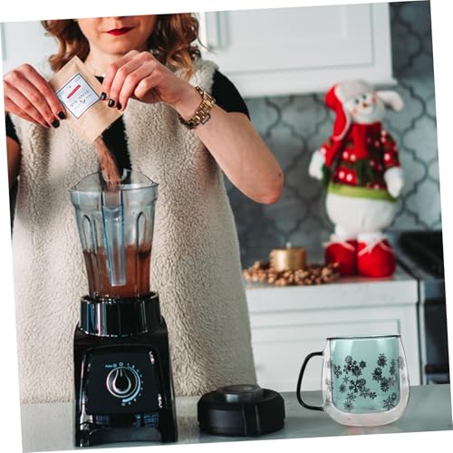 Tasse à eau en verre double couche isolée café thé Cabilock 201-300 ml