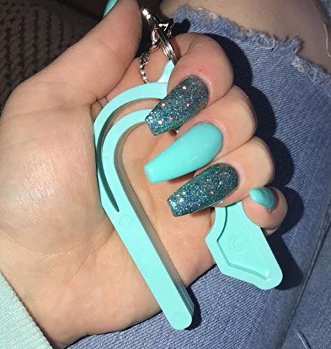 The Car Seat Key - Original Car Seat Key Chain Buckle Release Tool - Easy Unbuckle Opener Aid For Nails, Parents, Grandparents & Older Children By Namra Made In Usa (Teal) #TOP4