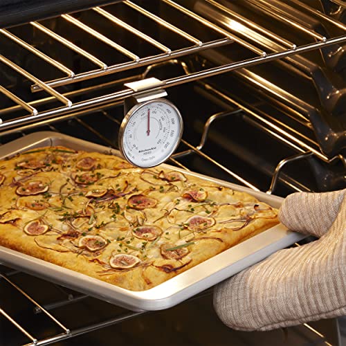 Image of KitchenAid KQ903 3-in Dial Oven Thermometer, TEMPERATURE RANGE: 100A‚F to 600A‚F, Black