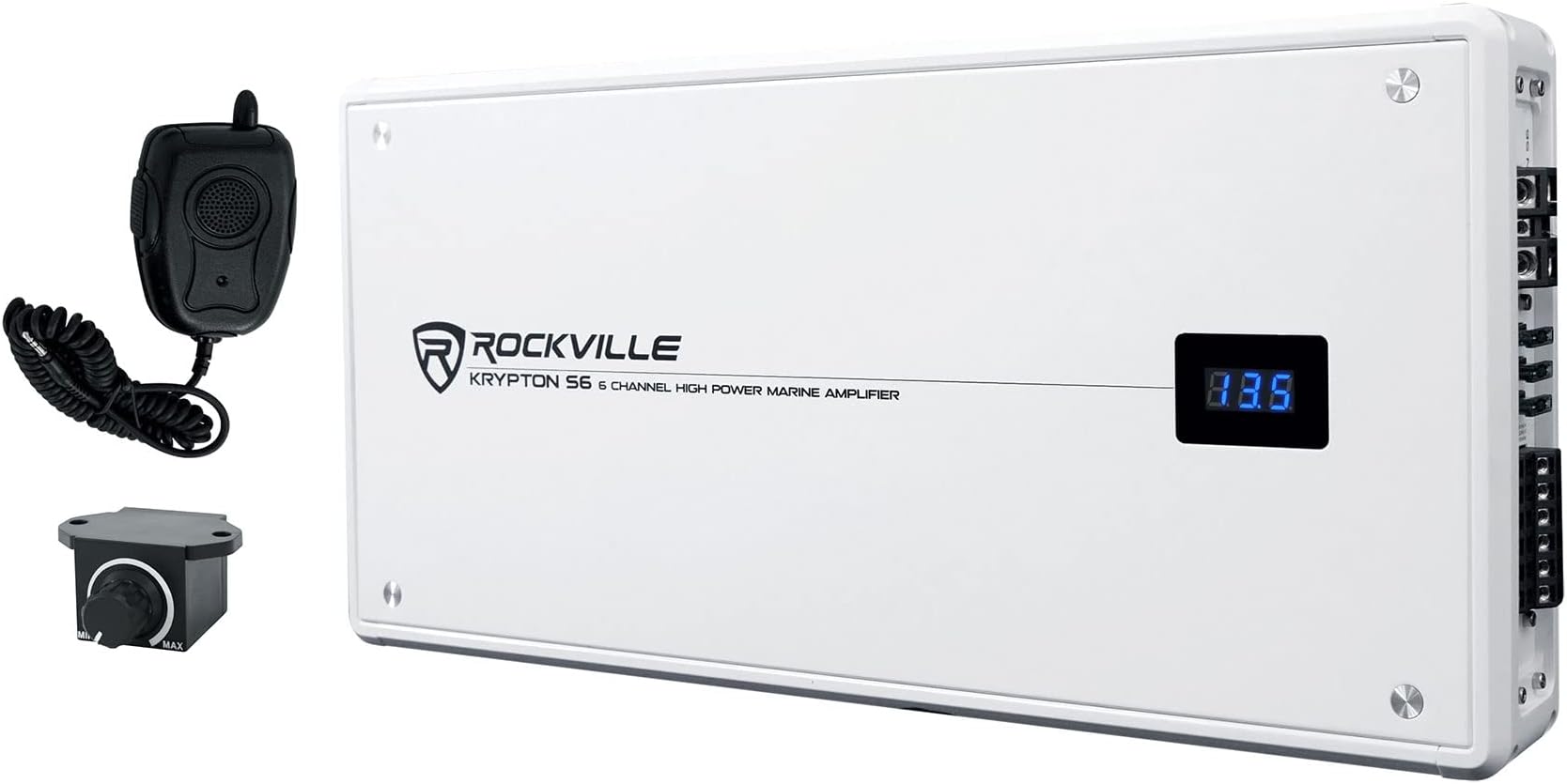 Rxm S20 1600w Peak 4 Channel Micro Marine Atv Amplifier | INDIA