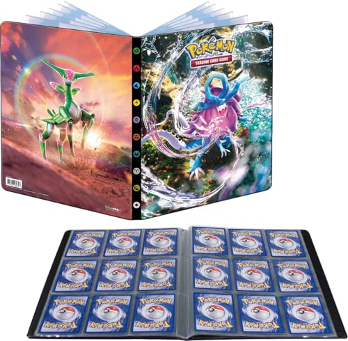 Ultra Pro, Asmodee, Pokémon Scarlet and Purple, Temporal Forces (EV05): Card Holder, Capacity: 252 Cards, Board Games - Image 3