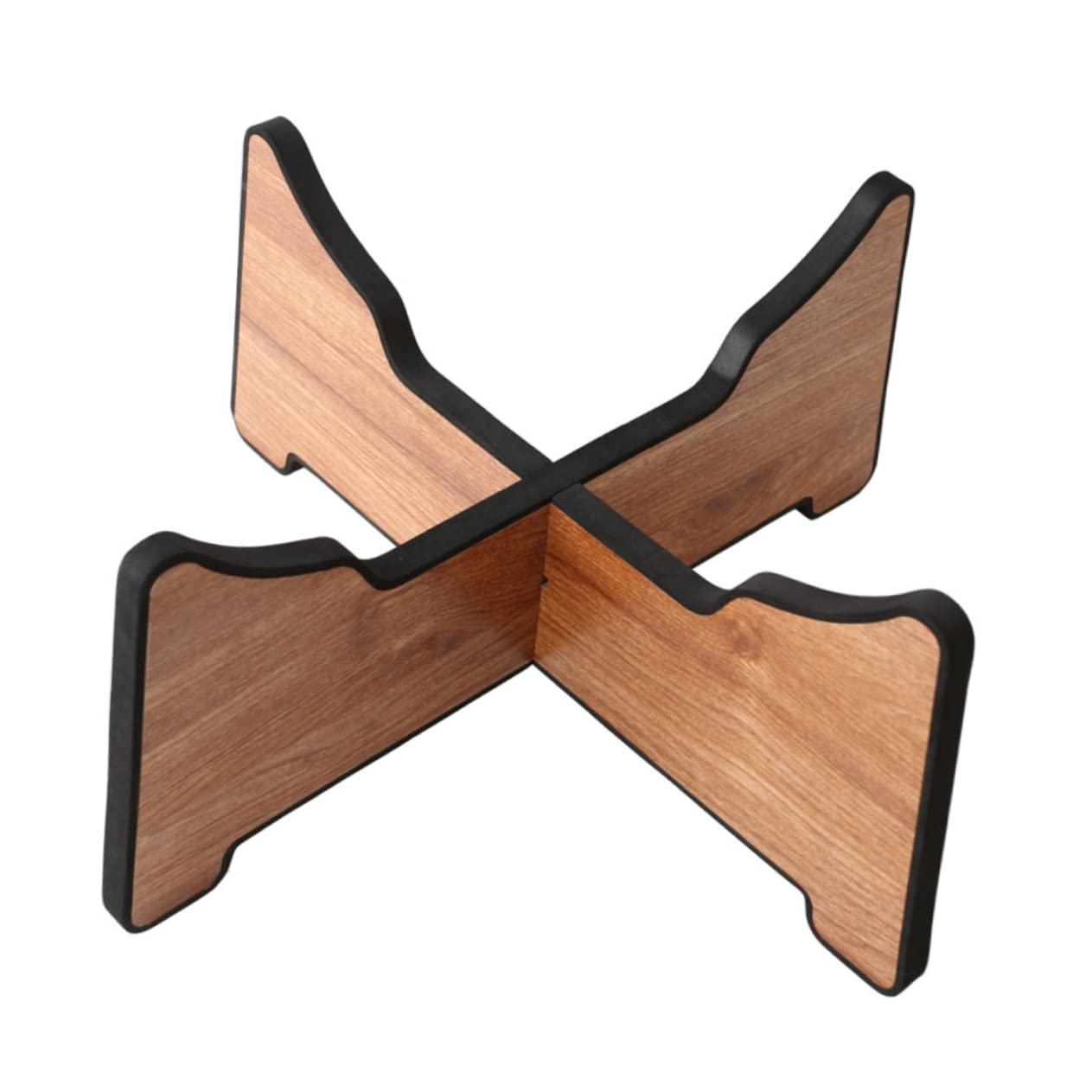 FUNOMOCYA Ethereal Drum Stand Foldable Drum Rack Bracket Tongue Drum Detachable Stand Ethereal Drum Display Rack 8inch 10inch Steel Tongue Hand Drums for Adults Hand Pan Tripod Wood Vertical