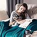 Bedsure GentleSoft Sherpa Fleece Throw Blanket Twin Size for Couch - Thick and Warm, Soft Fuzzy Plush Twin Blanket for Winter, Teal, 60x80 Inches