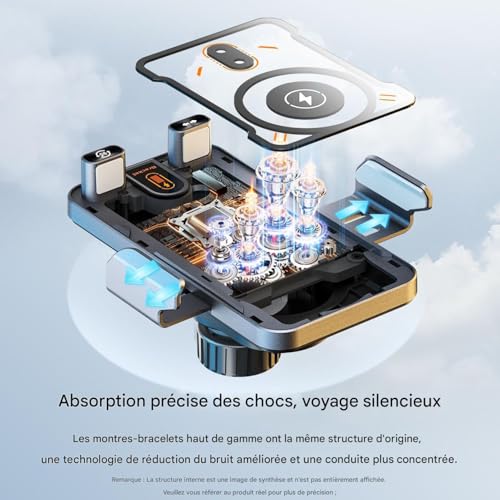 Cargador inalámbrico de coche para controlar tu música cómodamente en viajes largos 7