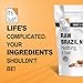 It's Just - Raw Brazil Nuts, 2lb, Unsalted, Non-GMO, Keto Friendly, Vegan, No PPO, Large, Premium, Freshly Packaged in USA (32 Ounce)