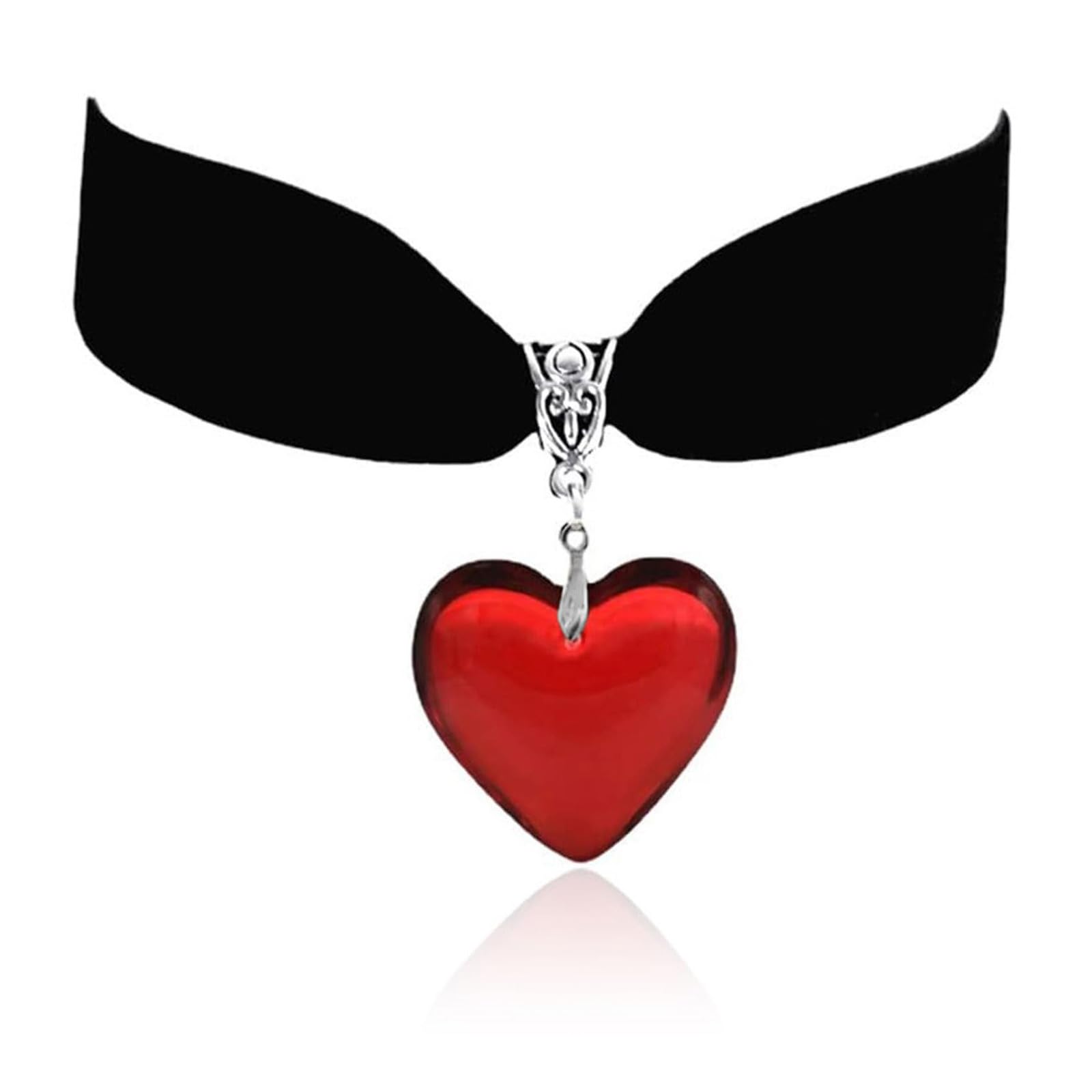 Queen of Hearts Earrings for Women Asymmetric Clock Poker Rabbit Dangle Earrings Red Heart Poker Drop Earring Queen of Hearts Costume Accessories Trendy Jewelry for Women