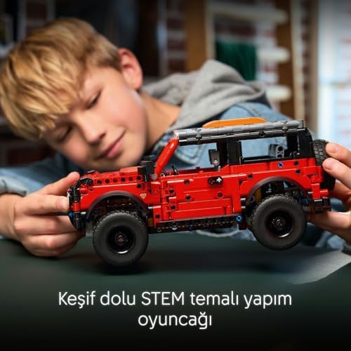 LEGO Technic Ford Bronco SUV 42213 – 9 Yaş ve Üzeri Araç Seven Çocuklar İçin STEM Odaklı Model Araba Oyuncak Yapım Seti, Araba Tutkunlarına Yaratıcı Hediye Fikri ve Eğitici Oyun Deneyimi (943 Parça) - Görsel 7