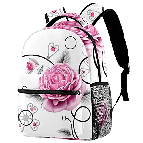 Sac à dos pratique avec poches latérales filet pour enfant Multicolore 02
